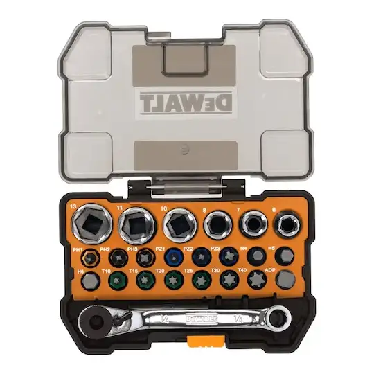 zestaw śrubokrętów i nasadek, McLaren, DEWALT [DT70906-QZ]