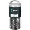 100 szt. końcówek 1/4" do wkrętów z gniazdem Pozidriv, PZ2/25mm, Wera [05072443001]