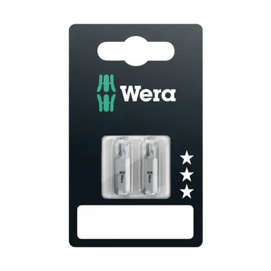 2 szt. końcówki 1/4", PH1/25mm WERA [05073304001]