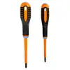 2szt. wkrętaków VDE, płaski 5.0 i 6.0 / PZ1 i PZ2, ERGO, BAHCO [BE-9890S]