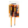 2szt. wkrętaków VDE, płaski 5.0 i 6.0 / PZ1 i PZ2, ERGO, BAHCO [BE-9890S]