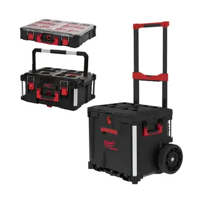 3-częściowy zestaw skrzyń, PACKOUT, Milwaukee [4932498984]