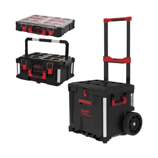 3-częściowy zestaw skrzyń, PACKOUT, Milwaukee [4932498984]