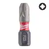 3 szt. końcówek udarowych 1/4", PZ3/25mm, SHOCKWAVE, IMPACT DUT, Milwaukeet [4932500357]
