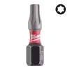 3 szt. końcówek udarowych 1/4", TX25/25mm, SHOCKWAVE, IMPACT DUT, Milwaukeet [4932500364]