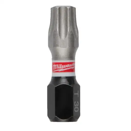 3 szt. końcówek udarowych 1/4", TX30/25mm, SHOCKWAVE, IMPACT DUT, Milwaukeet [4932500366]