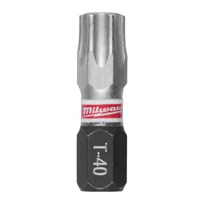 3 szt. końcówek udarowych 1/4", TX40/25mm, SHOCKWAVE, IMPACT DUT, Milwaukeet [4932500367]