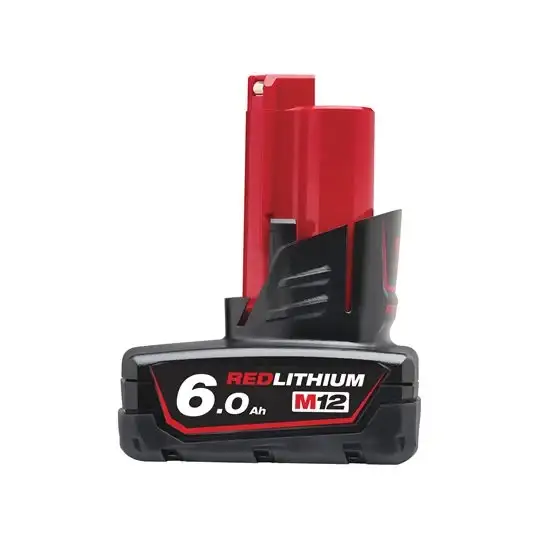 Akumulator 6,0Ah, M12 B6, M12, 12V, Milwaukee [4932451395]