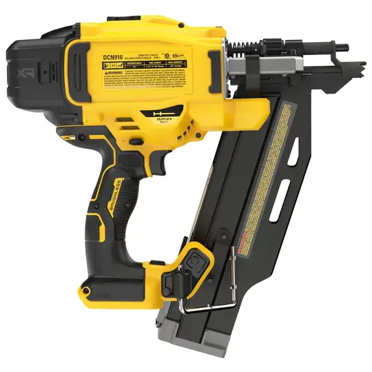 Akumulatorowa gwoździarka do gwoździ z podwójnym łbem typu duplex, 18V XR, DeWalt [DCN910N-XJ]