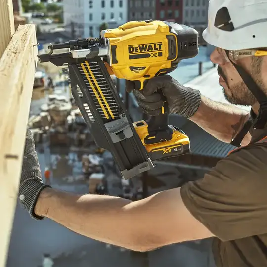 Akumulatorowa gwoździarka do gwoździ z podwójnym łbem typu duplex, 18V XR, DeWalt [DCN910N-XJ]