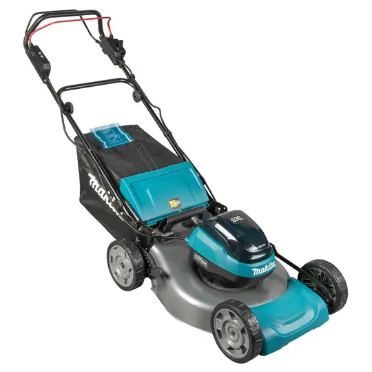 Akumulatorowa kosiarka z napędem, 53cm, 2x18V, 70l, Makita [DLM540Z]