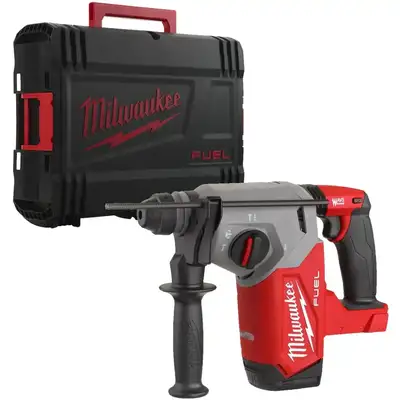 Akumulatorowa młotowiertarka, SDS+, 2,5J, 18V, M18 FUEL, M18 FH-0X, Milwaukee [4933478500]