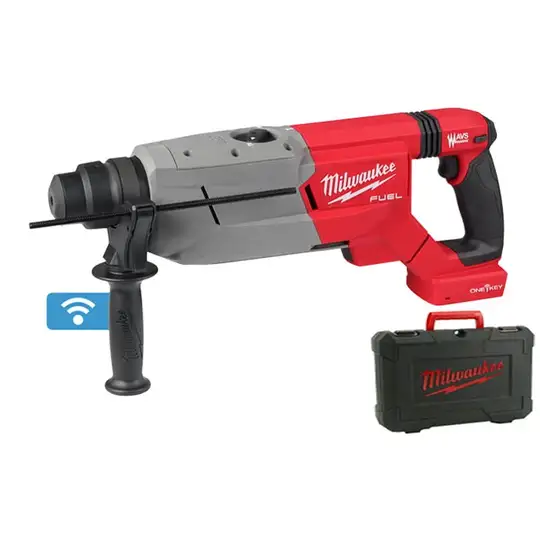 Akumulatorowa młotowiertarka, SDS+, 4.9J, 18V, M18 FUEL, ONE-KEY, M18 FHACOD32-0C, Milwaukee [4933492140]
