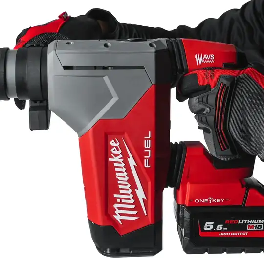 Akumulatorowa młotowiertarka, SDS+, 5,0J, 18V, M18 FUEL, ONE-KEY, FIXTEC, M18 ONEFHPX-0, Milwaukee [4933478885]