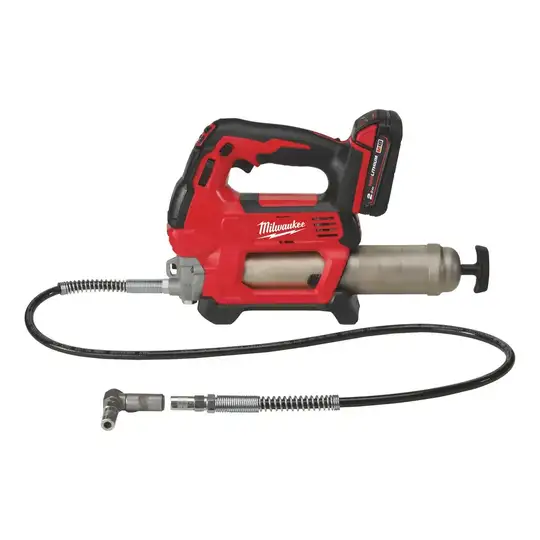 Akumulatorowa smarownica, 690 bar, M18, 18V, 2.0Ah, M18 GG-201C, MILWAUKEE [4933440490]