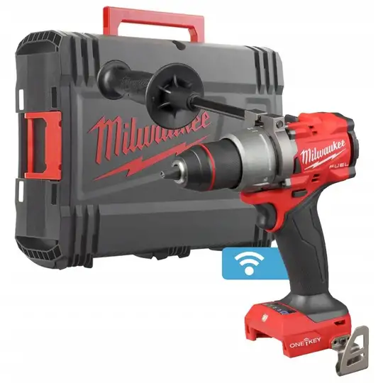 Akumulatorowa wiertarko-wkrętarka z udarem, M18 FUEL, ONE-KEY, M18 ONEPD3-0X, 18V, Milwaukee [4933492798]