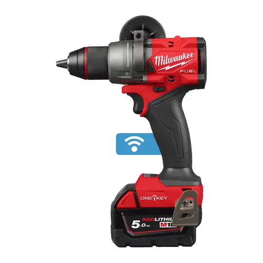 Akumulatorowa wiertarko-wkrętarka z udarem, ONE-KEY, M18 ONEPD3-502X, 18V, M18 FUEL, Milwaukee [4933492801]