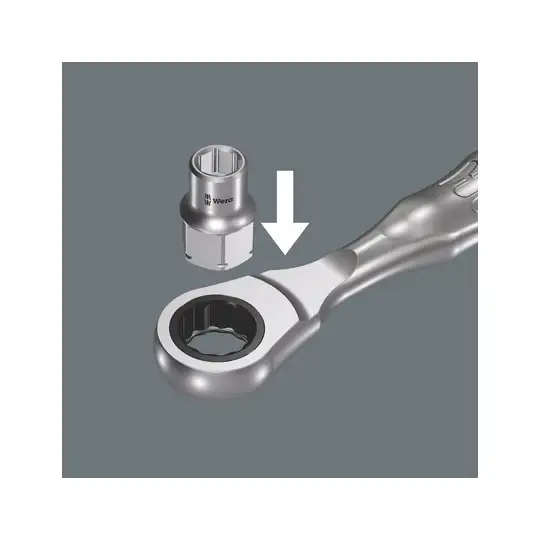 Grzechotka Zyklop Mini 2 do nasadek Zyklop 8790 FA, 60 zębów, 107mm, 8005, Wera [05003660001]