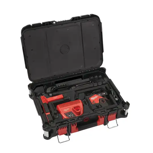 Laser 3-wiązkowy 360°, zielony, do 38m, M12, 12V, MILWAUKEE [4933478960]