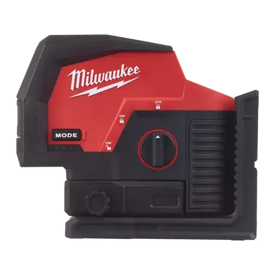 Laser krzyżowy liniowo-punktowy, zielony, do 38m, M12, 12V, M12 CLLP-0C, MILWAUKEE [4933478101]