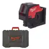 Laser krzyżowy liniowo-punktowy, zielony, do 38m, M12, 12V, M12 CLLP-0C, MILWAUKEE [4933478101]