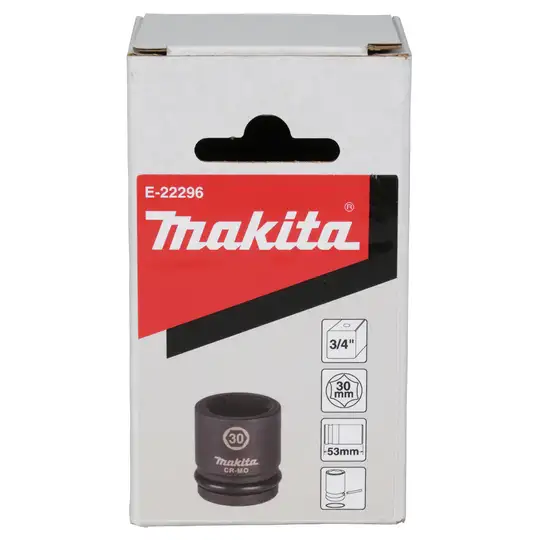 Nasadka udarowa sześciokątna 3/4", rozmiar 30mm, Makita [E-22296]