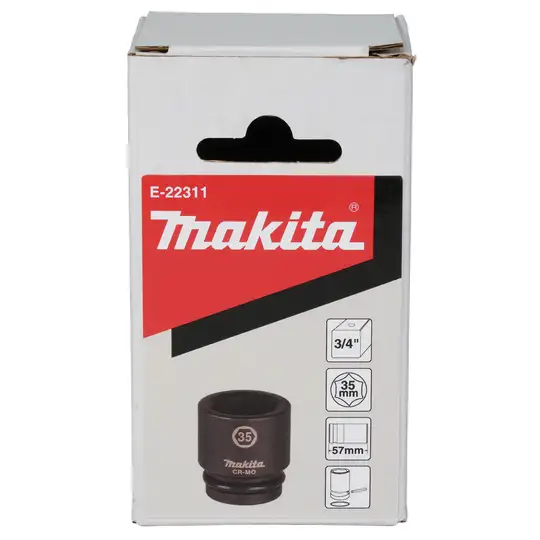 Nasadka udarowa sześciokątna 3/4", rozmiar 35mm, Makita [E-22311]