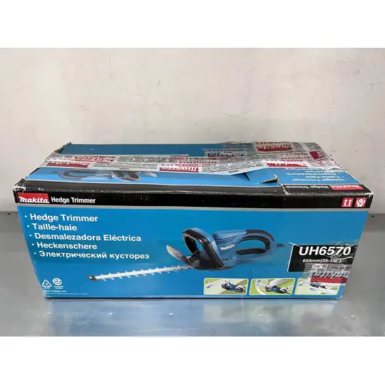 OUTLET: elektryczne nożyce do żywopłotu 550W, 65cm Makita [UH6570]