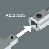 Rękojeść do obsługi narzędzi wtykowych 9x12mm, 9998 X-POWER, WERA [05003200001]