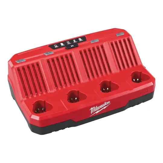 Szybka ładowarka 4-portowa, M12 C4, 12V, M12, Milwaukee [4932430554]