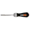 Wkrętak ręczny z lampką LED, magazynkiem i grzechotką, uchwyt 1/4", BAHCO [808050L]