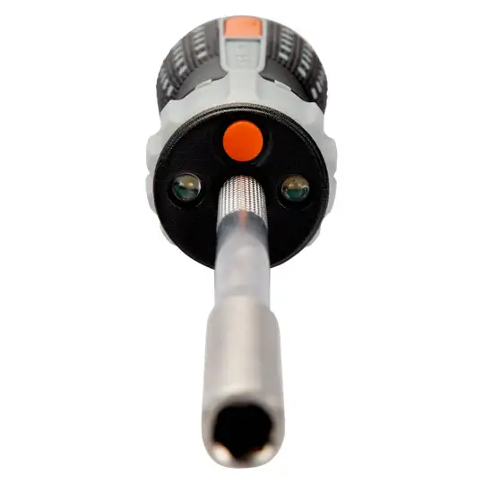 Wkrętak ręczny z lampką LED, magazynkiem i grzechotką, uchwyt 1/4", BAHCO [808050L]