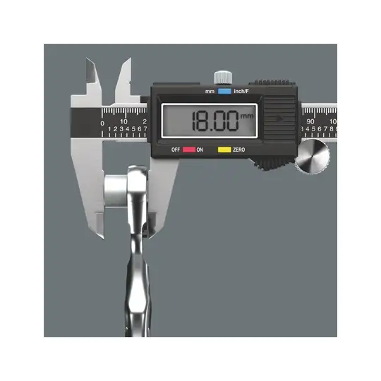Zestaw 11szt. nasadek sześciokątnych 1/4" z napędem sześciokątnym 11 mm, rozmiary 4-13 mm, Zyklop Mini 2, Wera [05135021001]
