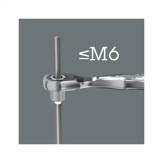 Zestaw 11szt. nasadek sześciokątnych 1/4" z napędem sześciokątnym 11 mm, rozmiary 4-13 mm, Zyklop Mini 2, Wera [05135021001]
