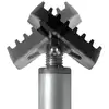 Zestaw 2 szt. podpórek sufitowych i montażowych z dźwignią pompującą 575–910 mm + akcesoria, BESSEY [STE90-SET]