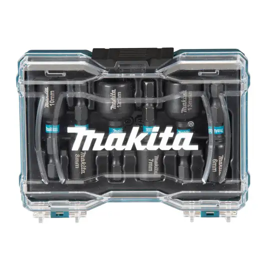 Zestaw 6 szt. nasadek udarowych 1/4", IMPACT BLACK, Makita [E-15768]