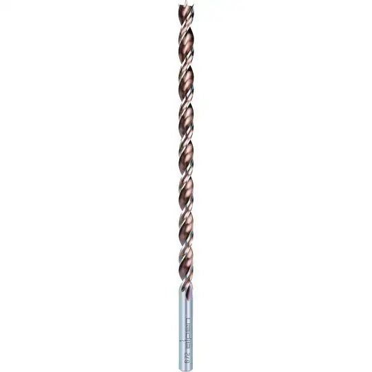 Zestaw 6 szt. wierteł krętych, wydłużanych, do drewna, 3-10mm, Timber Twist, Alpen [0067200006100]