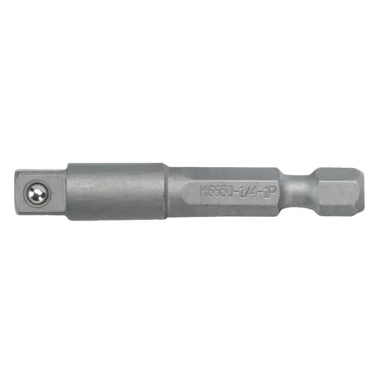 adapter do nasadek z sześciokąta 1/4'' na kwadrat 1/4'', 50mm, BAHCO [K6650-1/4B-1P]