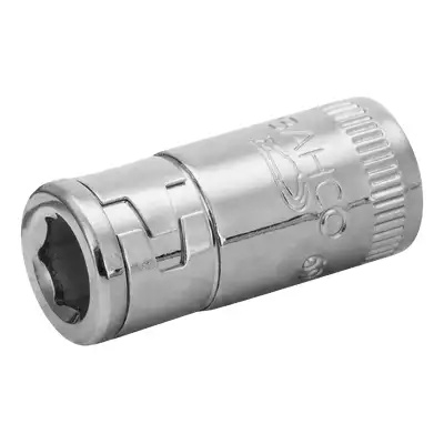 adapter/przejściówka z kwadratu 1/4" na uchwyt sześciokątny do końcówek 1/4", BAHCO [6973A]