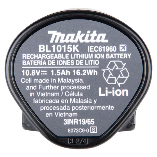akumulator 10,8V Li-Ion 1,5Ah CXT, BL1015K, Makita [1913U9-9]