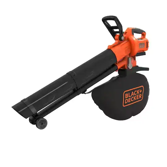 akumulatorowa dmuchawa/odkurzacz do liści, 36V, Black+Decker [BCBLV36B-XJ]