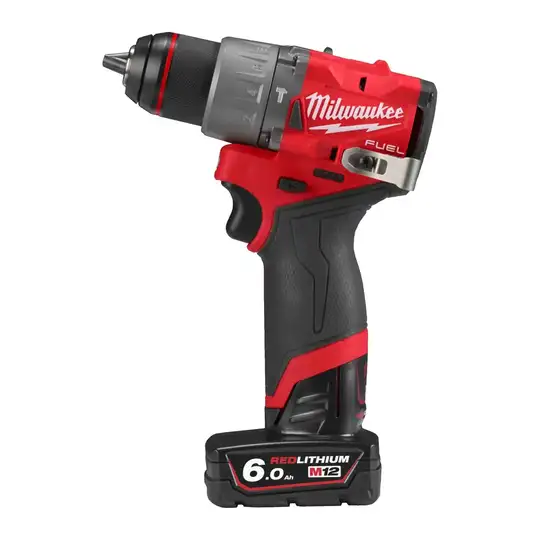 akumulatorowa kompaktowa wiertarko-wkrętarka z udarem, M12 FUEL, M12 FPD2-602X, Milwaukee [4933479870]