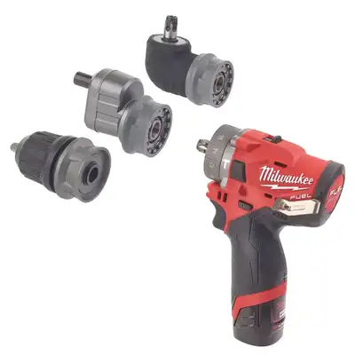 akumulatorowa kompaktowa wiertarko-wkrętarka z udarem, M12 FUEL, M12 FPDX-0, Milwaukee [4933464135]