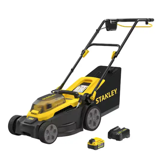 akumulatorowa kosiarka 20V, 34cm, 18V, 4,0Ah, Stanley [SCMWP3401M1-QW]
