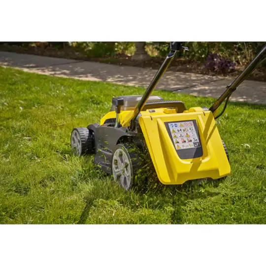 akumulatorowa kosiarka 20V, 37cm, 18V, 2x4,0Ah, Stanley [SCMWP3701M2-QW]