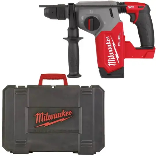 akumulatorowa młotowiertarka, SDS+, 2,5J, 18V, M18 FUEL, M18 FHX-0X, Milwaukee [4933478888]