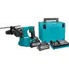 akumulatorowa młotowiertarka SDS+, 3,3J, 2x4Ah, 40V max XGT, Makita [HR011GU201]