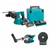 akumulatorowa młotowiertarka SDS+, 3,3J, 2x4Ah, 40V max XGT, Makita [HR011GU202]