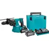 akumulatorowa młotowiertarka SDS+, 3,3J, 2xAh, 40V max XGT, Makita [HR012GU201]