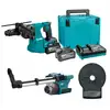 akumulatorowa młotowiertarka SDS+, 3,3J, 2xAh, 40V max XGT, Makita [HR012GU202]